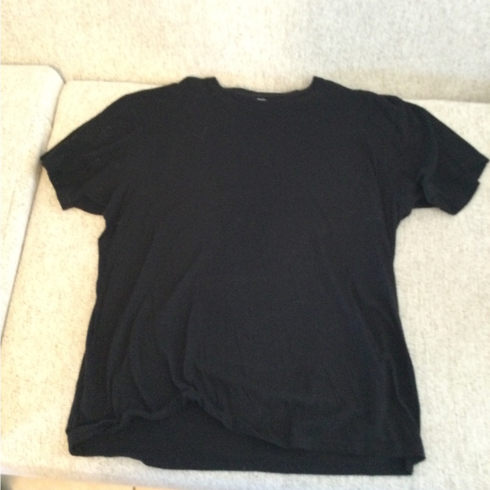 XXL plain black no logo tee shirt CSG brand